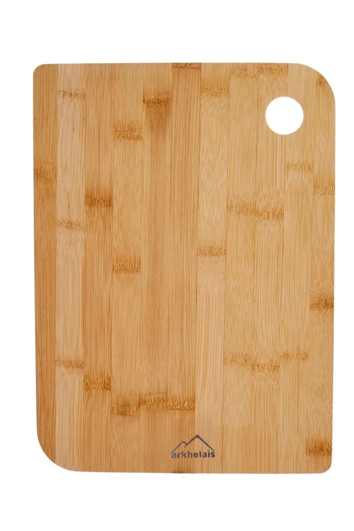 Bambu Kesme Tahtası Seti 2’li (28 cm & 33 cm) – Doğal Ahşap Sunum ve Kesme Tahtası