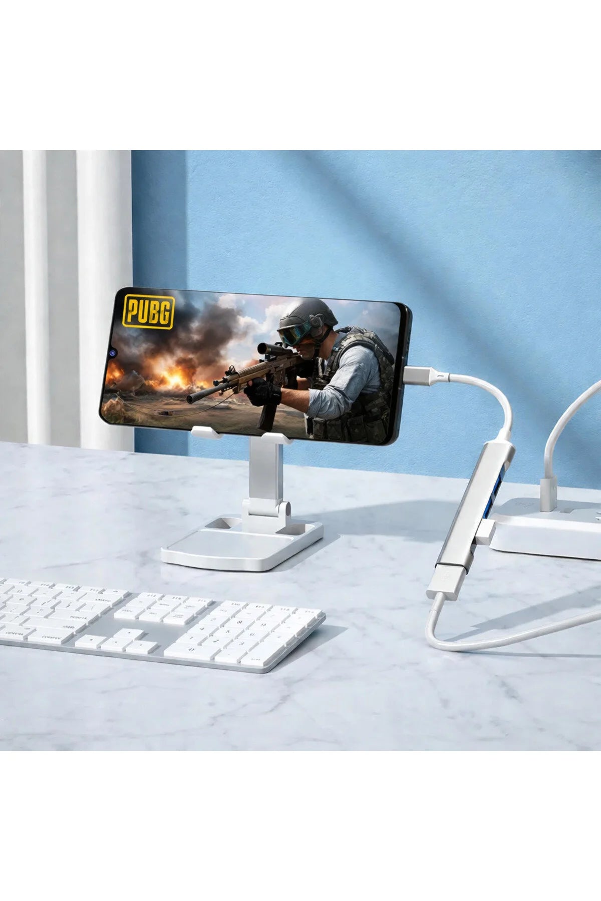 USB Çoklayıcı - Type C - 4 Port | Klavye Mouse Uyumlu | USB Hub