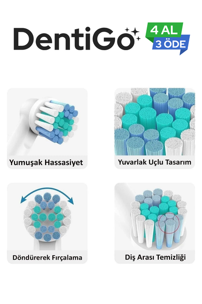 Diş Fırçası Yedek Başlığı