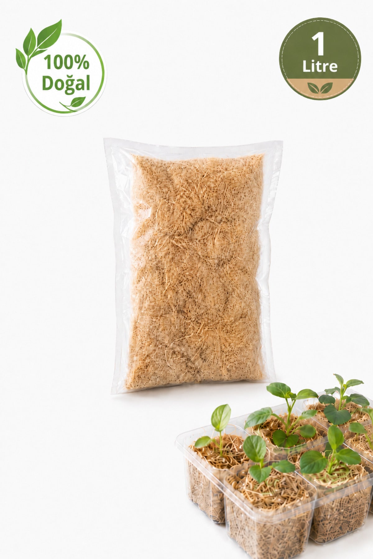 1 Litre Bitki Yetiştirme Lifi