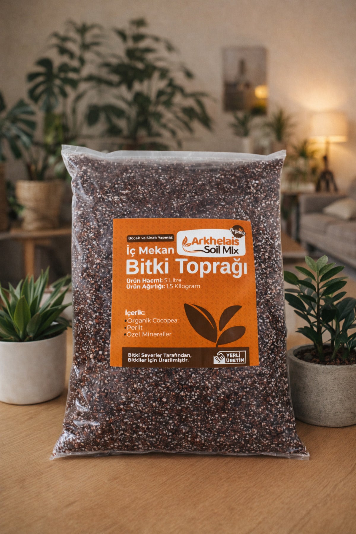 5L İç Mekan Bitki Toprağı